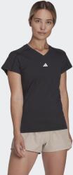 ADIDAS AEROREADY Train Essentials Minimal Branding V-Neck Tee XS fekete