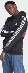 Adidas Essentials Fleece 3-Stripes Hoodie 2XL fehér|fekete
