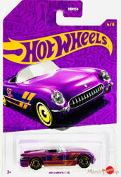 Mattel - 57th Anniversary Purple and Gold series - '55 Chevrolette Corvette (JDM23)