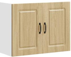 vidaXL Кухненски стенен шкаф, Kalmar, дъб сонома, инженерно дърво (853590)
