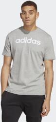 ADIDAS Essentials Single Jersey Linear Embroidered Logo Tee M szürke