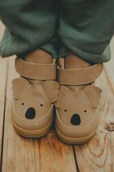 Donsje gyerek bőr sportcipő Mika Sneakers Koala bézs, 2024803 - bézs 24