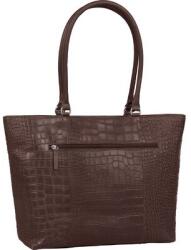 BURKELY COOL COLBIE WIDE TOTE 15.6" valódi bőr női laptop táska barna (1000433.29.22)