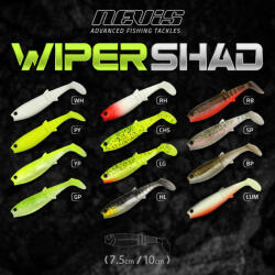 NEVIS Wiper Shad 10cm 20db/csomag (9723-109) - marlin