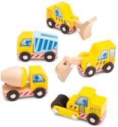 4bambini Set vehicule de constructii - 5 buc (CLAS_11947)