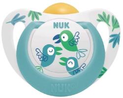 Nuk Suzeta Star latex 6-18m. cutie - verde (10734076zel)