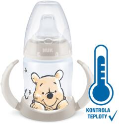 Sticla de învățare NUK Disney-Winnie-the-Pooh cu control al temperaturii 150 ml bej (10743945bez)