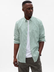 GAP Риза Gap Standard Fit GAP | Zelen | МЪЖЕ | XS