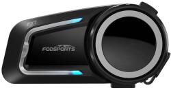 FODSPORTS FX7 motorkerékpár intercom fekete (FX7)