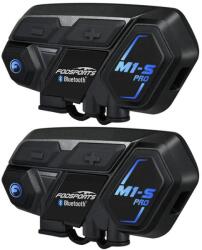 FODSPORTS M1-S Pro motorkerékpár intercom két darabos csomag fekete (M1-S Pro 2 pack) - ipon