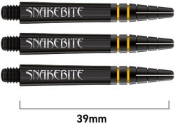 Red dragon darts Dart szár közepes Red Dragon Peter Wright Snakebite DWC, fekete-arany 39mm