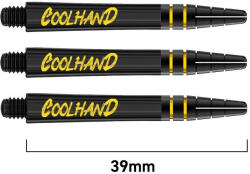 Harrows Dart szár közepes Red Dragon Nitrotech Luke Humphries Coolhand, fekete-arany 39mm