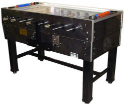 Sardi Csocsó asztal, SARDI SPORT, üveges, normál rudazattal, érmevizsgálóval, 5-ös méret