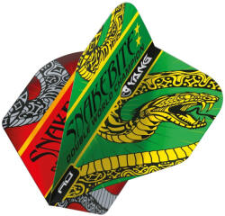 Red dragon darts Dart toll Red Dragon Yin Yang Peter Wright piros és zöld, 100 mikron