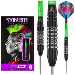 Red dragon darts Dart szett Red Dragon steel Peter Wright, Snakebite Black strike 90% wolfram, 24g