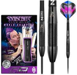 Red dragon darts Dart szett Red Dragon steel Peter Wright Snakebite 3 Black 26g, 90% wolfram