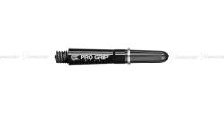 Target Darts Dart szár rövid Target Pro Grip Spin elforgós, fekete 34mm - 9 darabos csomag (készlet erejéig)