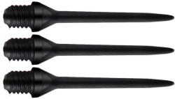  Darts cserélhető carbonhegy Bull's, fekete, 29mm