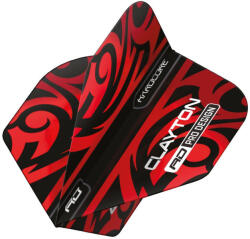 Red dragon darts Dart toll Red Dragon Hardcore Jonny Clayton piros-fekete Tribal, extra vastag 100 mikron