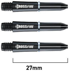  Dart szár extra rövid Red Dragon Crossfire karbonszálas 27mm