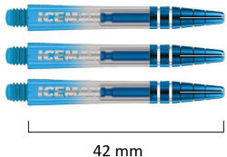Unicorn Dart szár hosszú Red Dragon Gerwyn Price Iceman Nitro Ionic műanyag fém toppal, kék 42mm