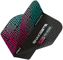  Dart toll Red Dragon Hardcore Premium Snakebite fekete-szivárvány, extra vastag 100 mikron