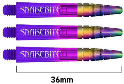 Red dragon darts Dart szár rövid Red Dragon Peter Wright Snakebite Nitro Ionic műanyag fém toppal, lila 36mm