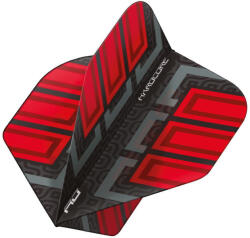 Red dragon darts Dart toll Red Dragon Hardcore Radical fekete-piros négyzetes, extra vastag 100 mikron