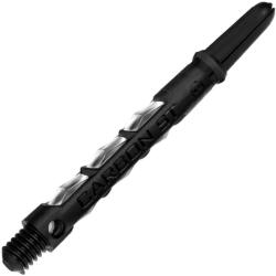 Harrows Dart szár hosszú Harrows Carbon ST, fekete-átlátszó 47mm