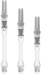 Mission Darts Dart szár extra hosszú L-Style Silent Slim elforgós, átlátszó 60mm