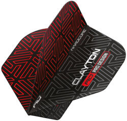 Red dragon darts Dart toll Red Dragon Hardcore Premium Jonny Clayton fekete-piros, extra vastag 100 mikron