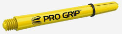 Target Darts Dart szár közepes Target Pro Grip, citromsárga 41mm - 9 darabos csomag