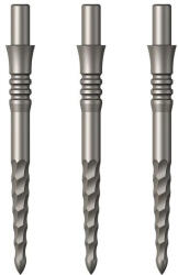 Target Japan Darts fémhegy Mission Sniper Lunar FS, 28mm ezüst