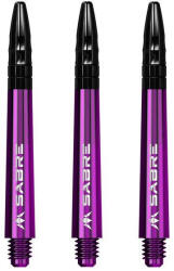  Darts szár közepes+ Mission Sabre lila fém toppal 44, 5mm
