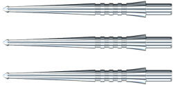 Red dragon darts Darts hegy Red Dragon Silver Raptor 32mm ezüst