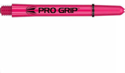 Target Darts Dart szár hosszú Target Pro Grip, rózsaszín 48mm - 9 darabos csomag