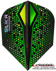 Winmau Dart toll Harrows Silika Colourshift X, zöld, standard No6 100 mikron