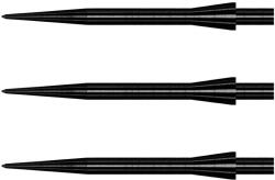 Winmau Darts fémhegy Winmau Velocity fekete, 32mm