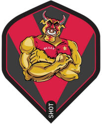  Darts toll Shot Michael Smith Bully Boy piros, No2