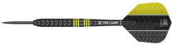 Target Darts szett TARGET steel, 24g, VAPOR8 BLACK citromsárga, 80% wolfram