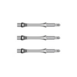 Target Darts Darts szár hosszú Target 8 flight Slim titanium, ezüst 33mm