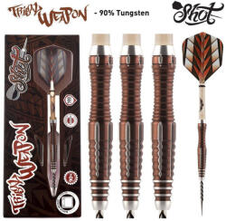  Darts szett steel Shot Tribal Weapon Series 1 25g, 90% wolfram