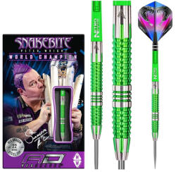Red dragon darts Dart szett Red Dragon steel Peter Wright Snakebite Mamba 2, 90% wolfram, 22g