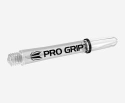 Target Darts Dart szár hosszú Target Pro Grip, átlátszó 48mm - 9 darabos csomag