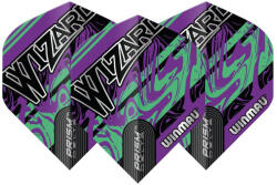 Winmau Dart toll Winmau Prism Delta Simon Whitlock Wizard lila-zöld