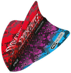  Dart toll Red Dragon Freestyle Peter Wright Sankebite Multi Snakeskin, 100 mikron