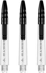 Mission Darts Felszerelés Darts szár közepes+ Mission Sabre átlátszó fém toppal 44, 5mm