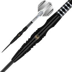 Winmau Dart szett steel Winmau Sniper Black, 24g 90% wolfrám