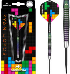 Mission Darts Dart szett Mission steel Ryan Joyce Relentless, Coral PVD 21g, 95% wolfram