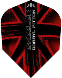 Winmau Darts toll Mission Darryl Fitton fekete-piros No6